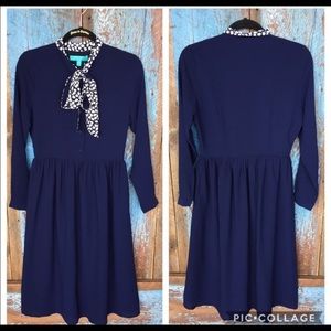 ModCloth Tie Neck Dress